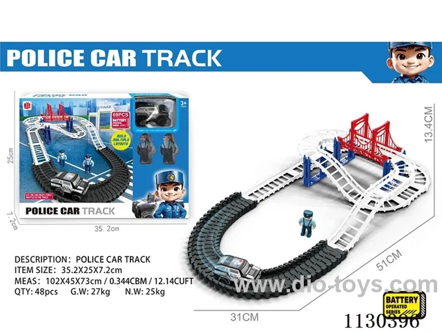 Police Set Electric Railcar