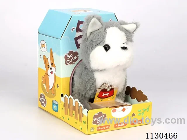Adorable family Colourful house (Husky)