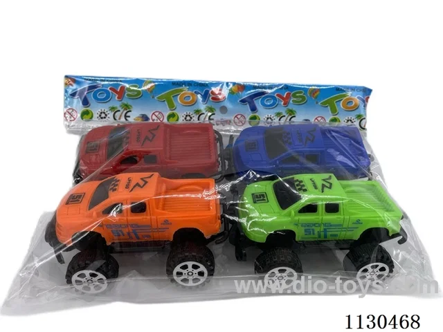 Pull Back Car 4 Colours Mixed