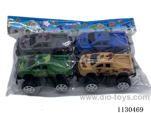 Pull Back Car 4 Colours Mixed