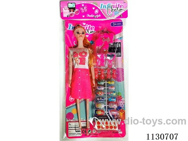 1111" Nine Jointed Solid Doll