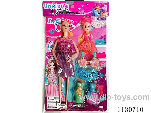 11 inch nine jointed solid doll
