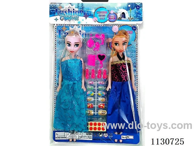Two 11" Snow and Ice Dolls
