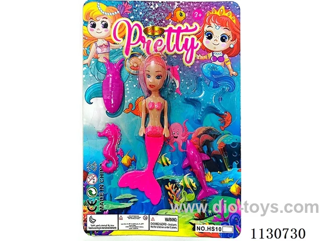 5" Mermaid Multi Colour Mix