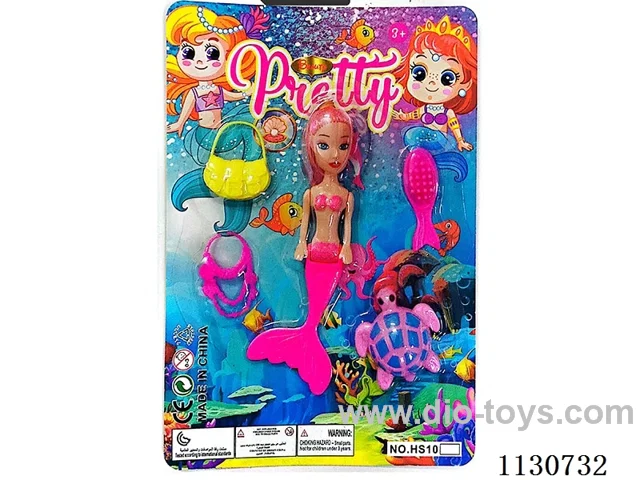 5" Mermaid Multi-Colour Mix