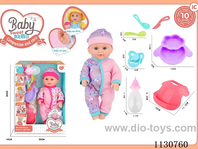 12inch doll with 10 IC included battery