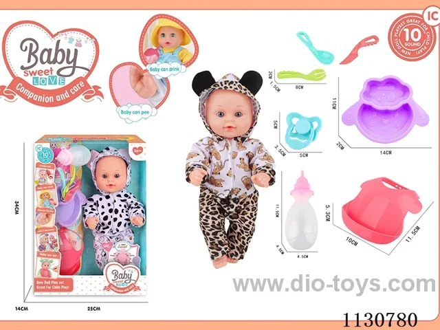 12inch doll with 10 IC included battery