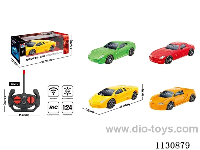 1:24 Four-way light remote control car 4 mixing