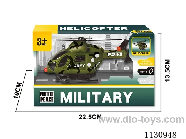inertia helicopter with light included 3*AG13