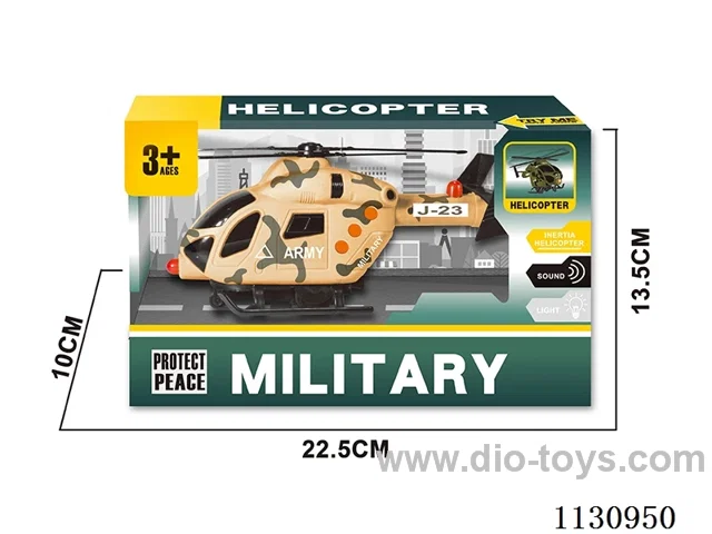 inertia helicopter with light included 3*AG13