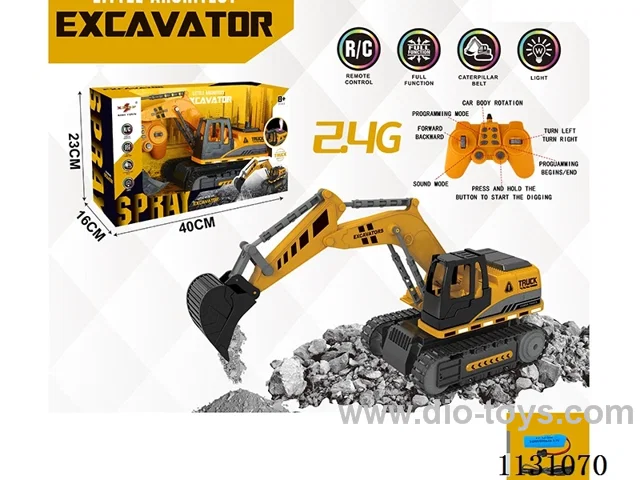 2.4G 12ch rc engineering vehicles included battery