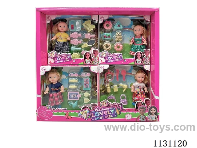 Little Kylie doll+accessories Display box 8 small box set