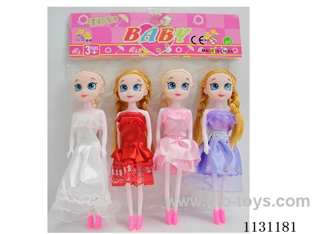 7" 16cm 5 joints Ice Doll 4pcs