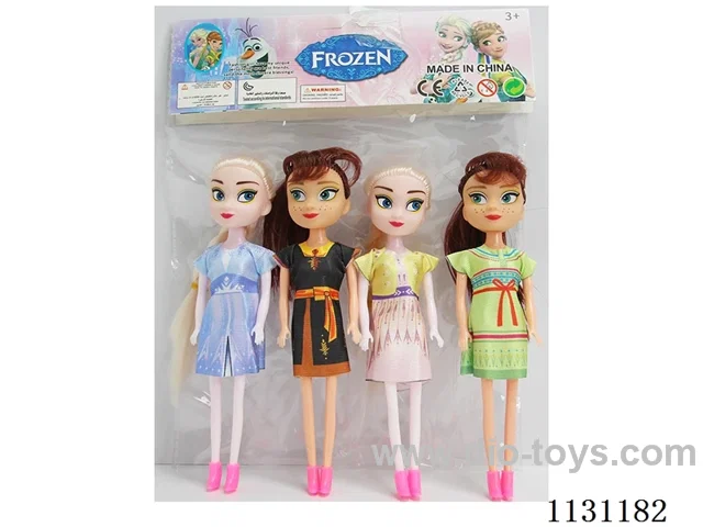 7 inch 16cm 5 joints Ice Dolls 4pcs