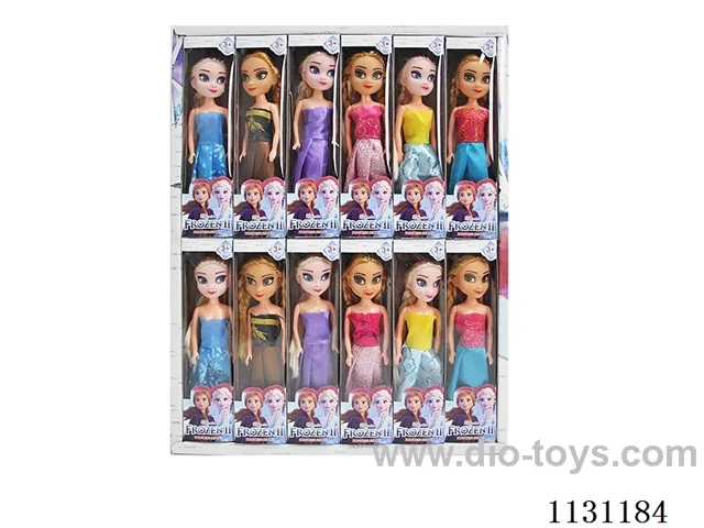 7" 15cm 5 joints Twisted Ponytail Display Box 24pcs