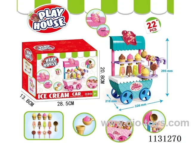 Ice Cream Cart 2 Colours Mix