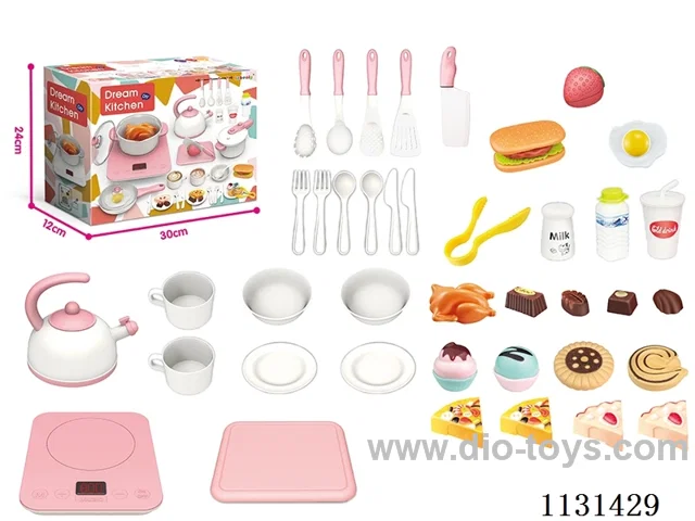 Sound and light music touch kitchen set (no package electricity package electricity +0.75yuan 3 x 7 batteries)