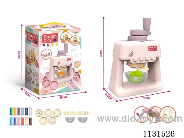 Colourful clay ice-cream machine standard version