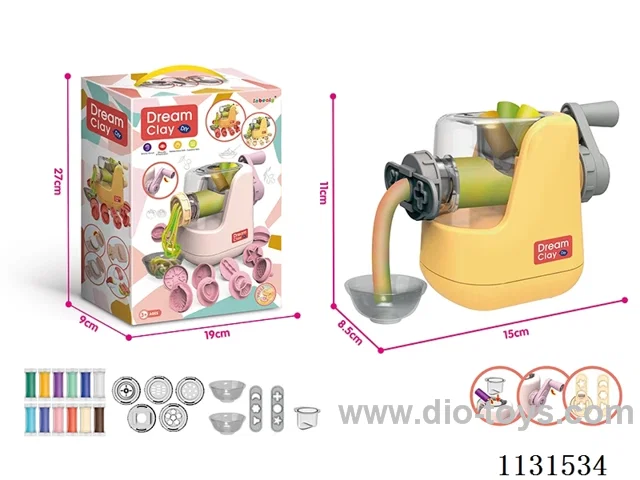 Colourful clay multi-colour machine standard version (yellow)