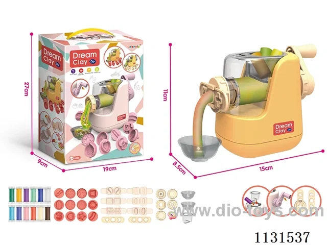 Colourful clay multi-colour machine high version