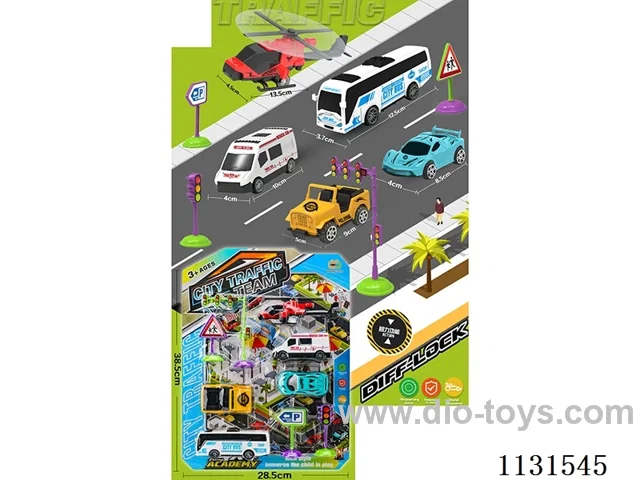 cars（pull back *4，free wheel *1）