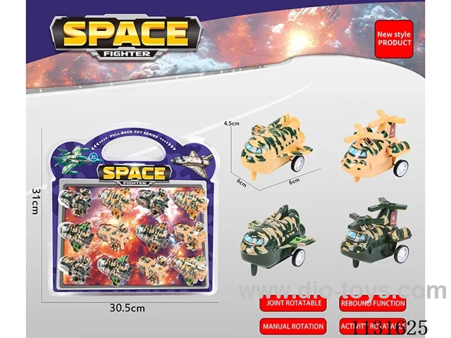 2 AIRCRAFT 12PCS