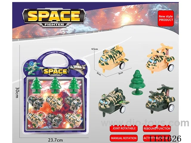 2 AIRCRAFT RETURN 6PCS