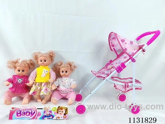 16 inch doll English IC, iron car