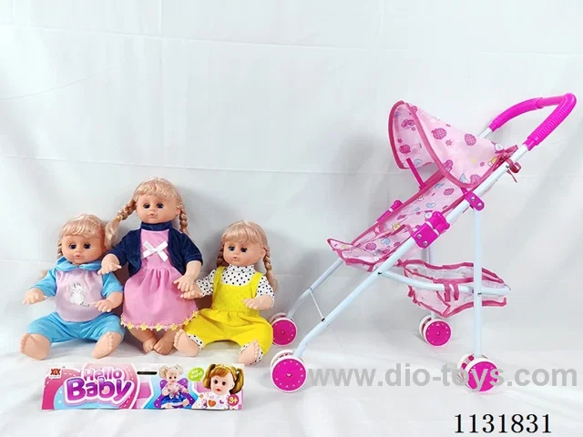 16 inch doll English IC, iron car