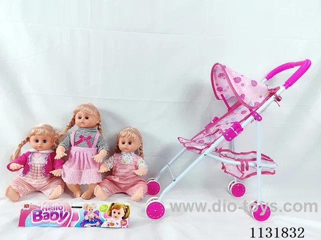 16 inch doll English IC, iron car