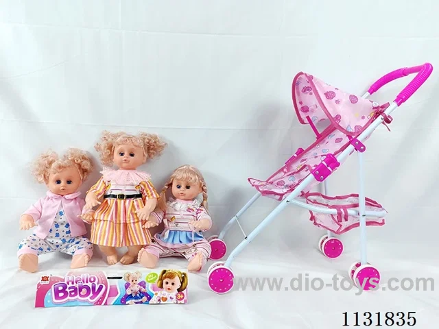 16 inch doll English IC, iron car