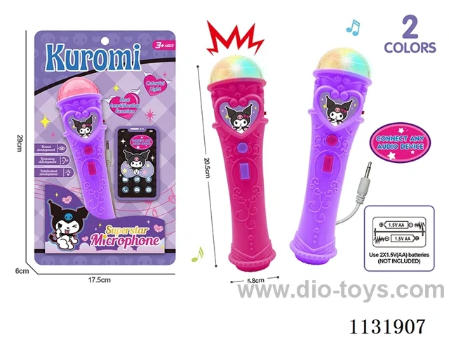 microphones with light/songs