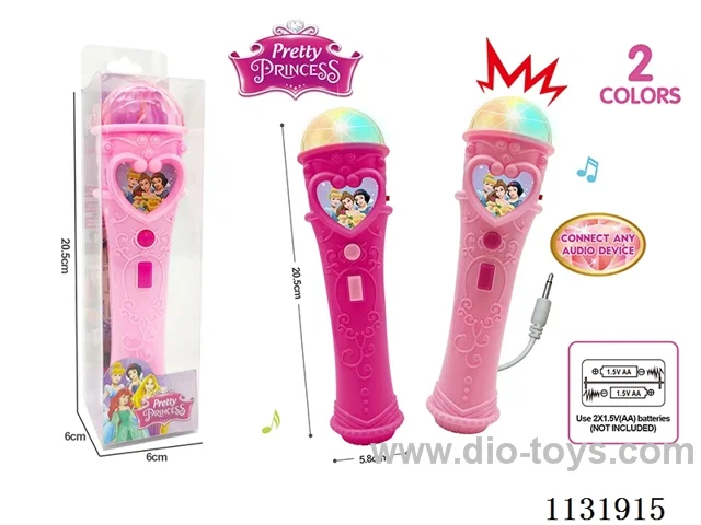 microphones with light/songs