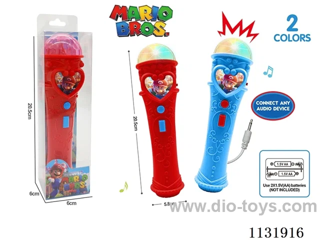 microphones with light/songs
