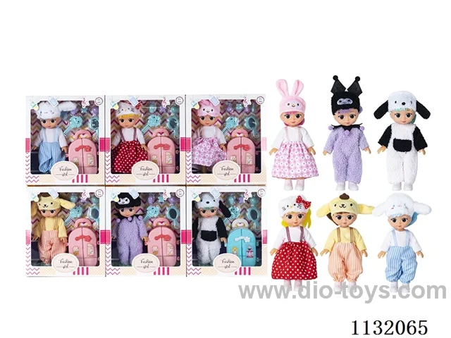 10" Empty body doll with music and accessories