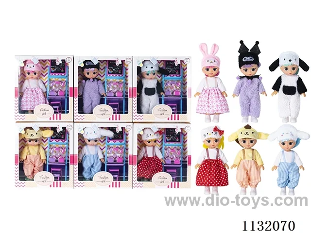 10" Empty Body Doll with Music Accessories