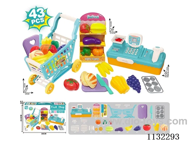 Cash register fruit set