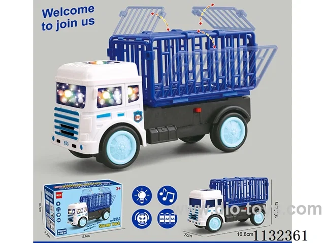 B/O sound and light series police stowage car