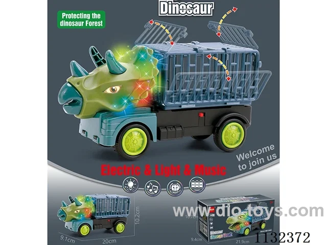 B/O Dinosaur Storage Truck