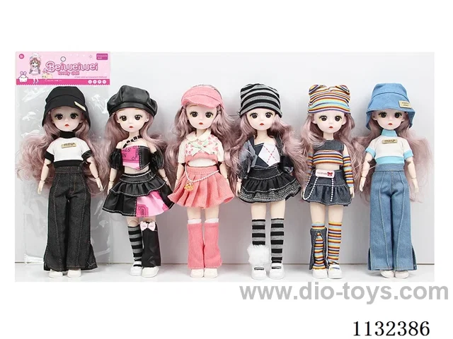 12" 30cm 21 jointed doll / Various mixes