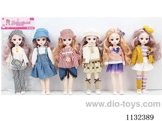 12" 30cm 21 jointed doll / Various mixes