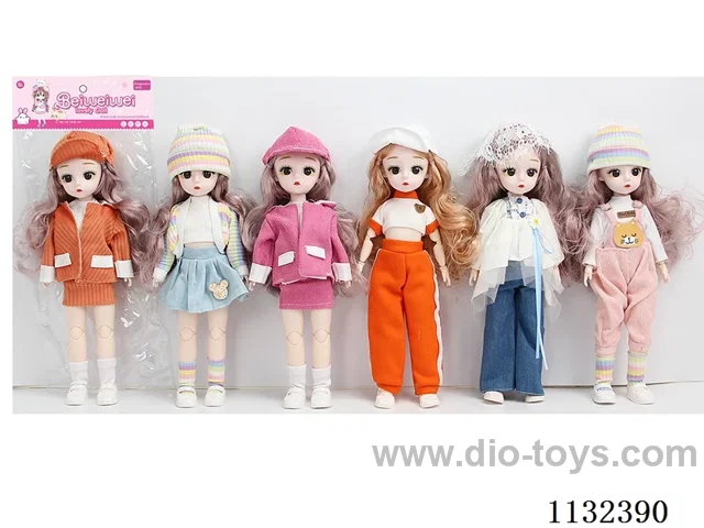 12" 30cm 21 jointed doll / Various mixes