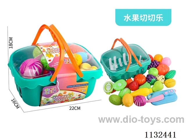 Simulation fruit and vegetable toys 23PCS