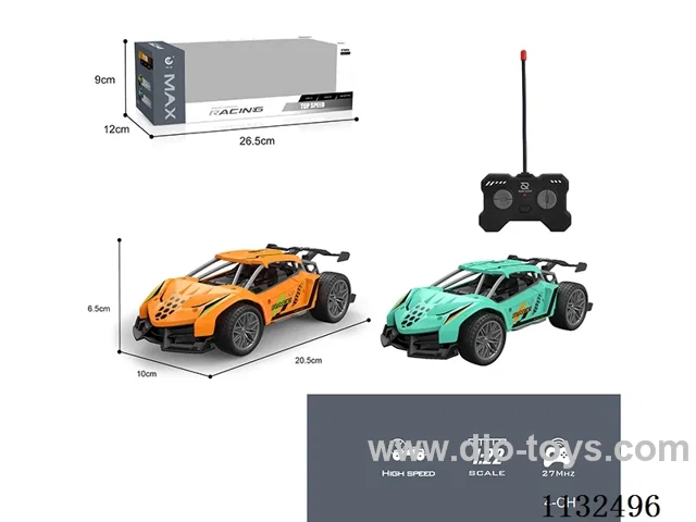 1:22 27MHz 4ch rc racing car (battery not included)