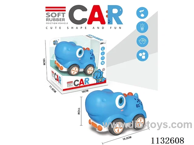 Inertia Vinyl Vehicle with lights/Music (batteries included)