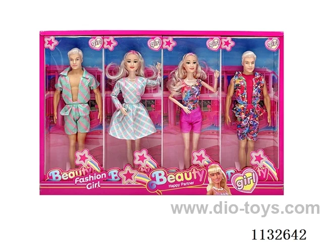 11.5inch Barbie(two men, two women)