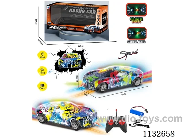 4ch rc car W L/M included battery