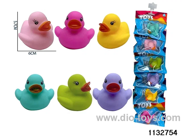Vinyl Duck 6pcs