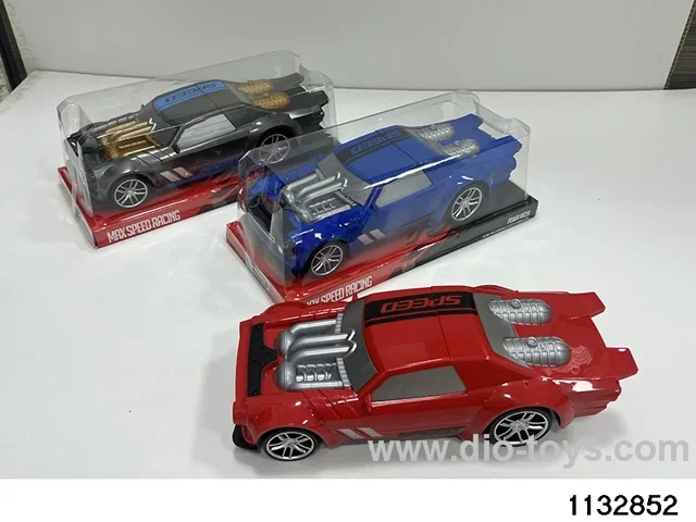 simulated racing car