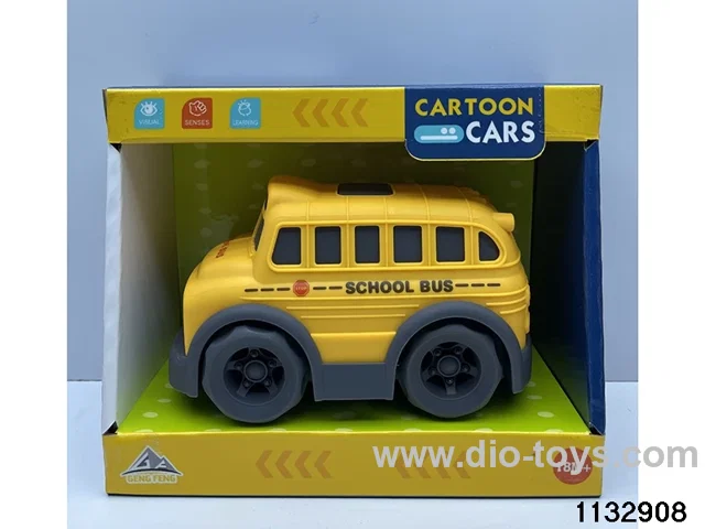 (lights and sounds) Inertia school bus